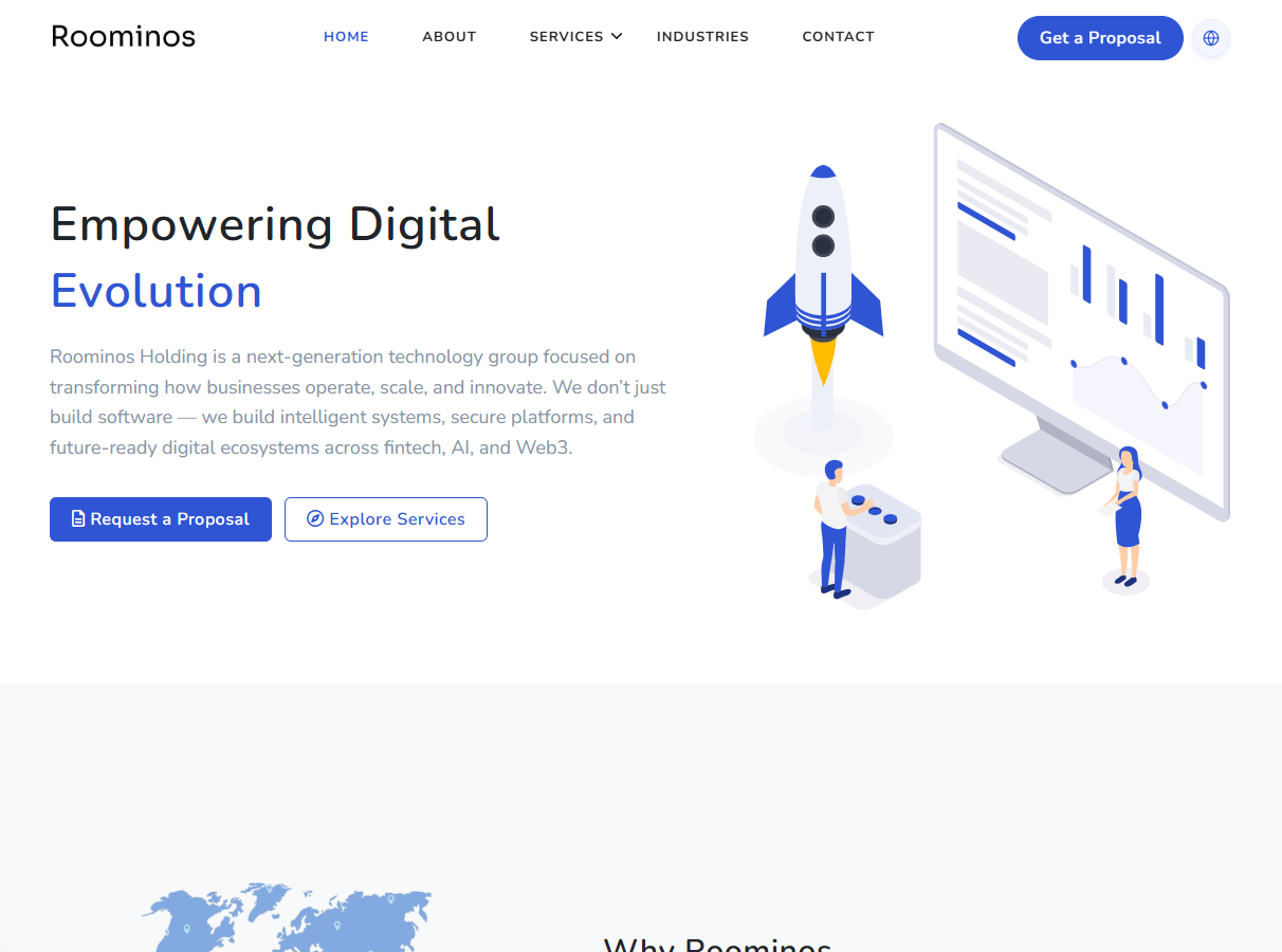 Roominos.com — digital marketing project